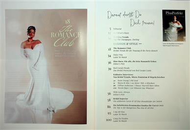 PlusPerfekt Edition Curvy Bride 2025/26 Inhaltsverzeichnis