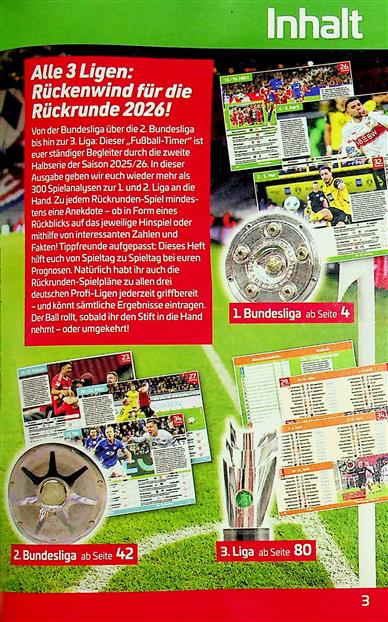 Fussball Timer Inhaltsverzeichnis