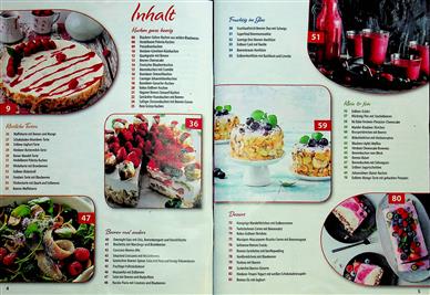 Die beliebtesten Rezepte - Beeren Inhaltsverzeichnis