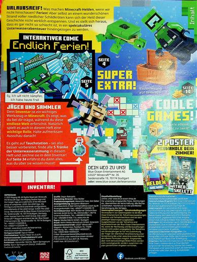 LEGO Minecraft Inhaltsverzeichnis