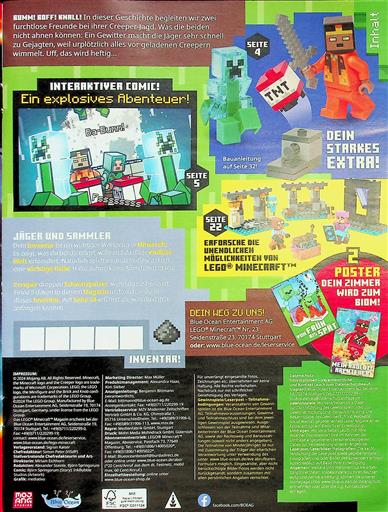 LEGO Minecraft Inhaltsverzeichnis