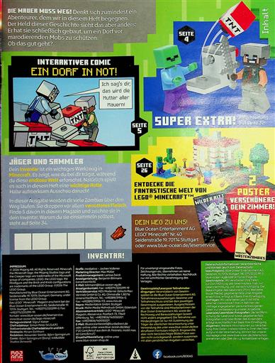 LEGO Minecraft Inhaltsverzeichnis