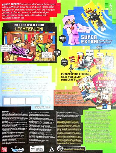 LEGO Minecraft Inhaltsverzeichnis