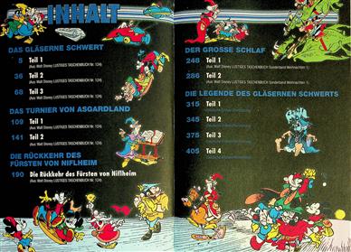 Lustiges Taschenbuch Spezial Inhaltsverzeichnis