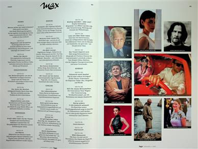 Max Inhaltsverzeichnis