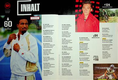 Sports Illustrated Inhaltsverzeichnis