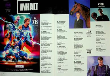 Sports Illustrated Inhaltsverzeichnis