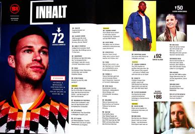 Sports Illustrated Inhaltsverzeichnis