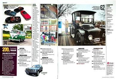 Höhepunkte der Geschichte Inhaltsverzeichnis