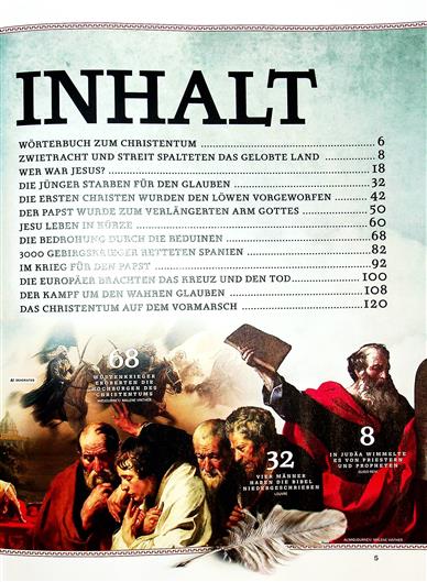Höhepunkte der Geschichte Inhaltsverzeichnis