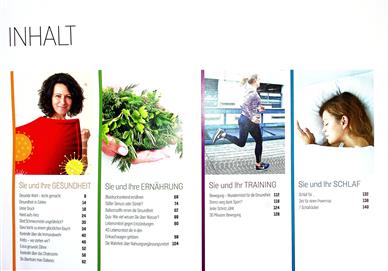 FIT & GESUND Inhaltsverzeichnis