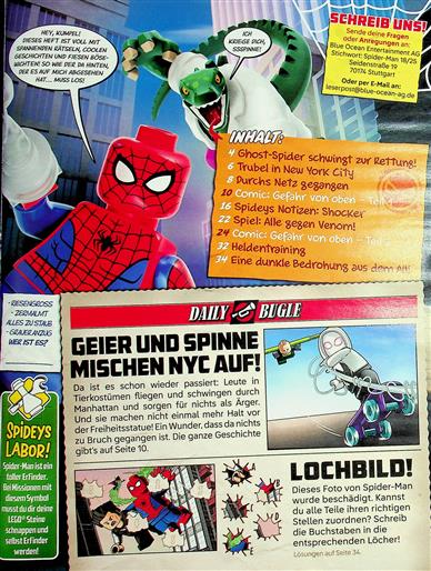 LEGO Spider Man Inhaltsverzeichnis