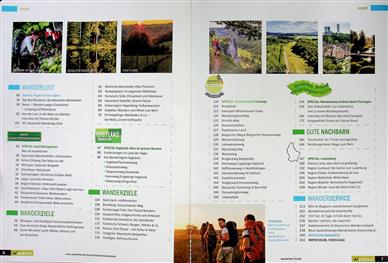 Wanderbar! Rauszeit Inhaltsverzeichnis