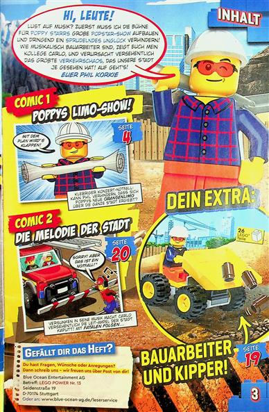 Lego Power Inhaltsverzeichnis