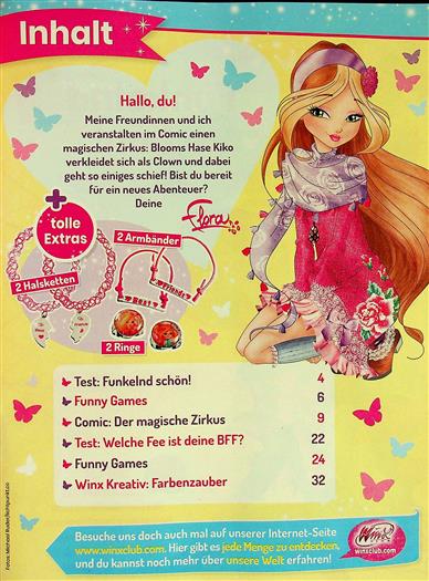 Winx Club Inhaltsverzeichnis