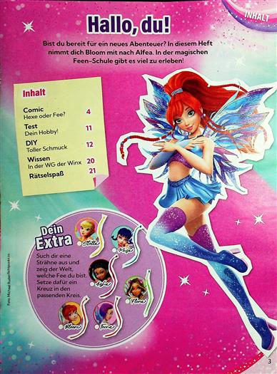 Winx Club Inhaltsverzeichnis