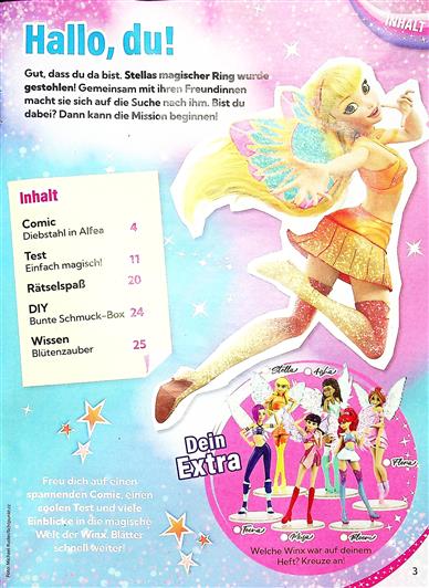 Winx Club Inhaltsverzeichnis