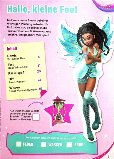 Winx Club Inhaltsverzeichnis