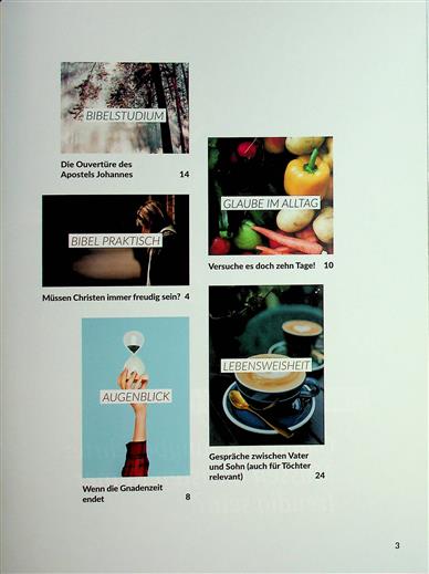 Folge mir nach Inhaltsverzeichnis