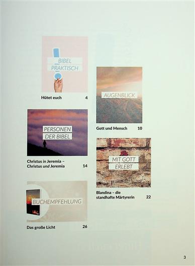 Folge mir nach Inhaltsverzeichnis