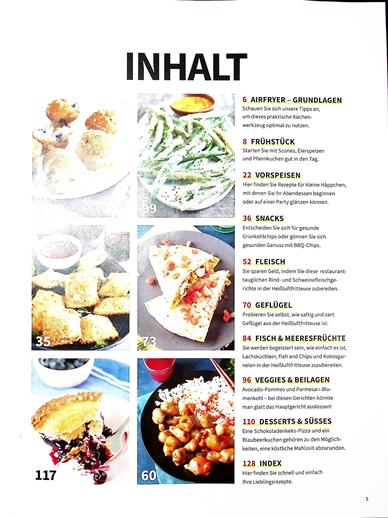 Gesund essen! Inhaltsverzeichnis