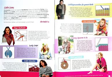 100 Seiten voller Ideen Tücher & Schals Inhaltsverzeichnis