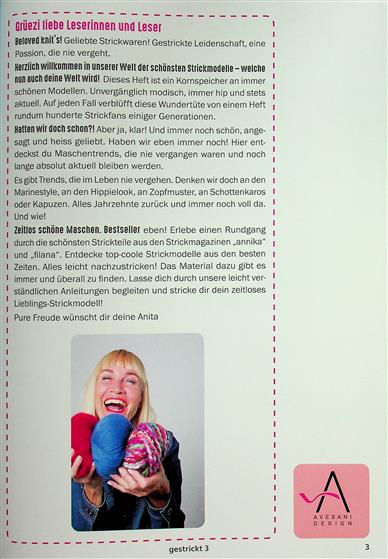 Gestrickt - Best of Annika + Filana Inhaltsverzeichnis