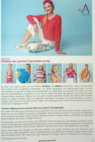 Gehäkelt & gestrickt - Annika grüsst Filana Inhaltsverzeichnis