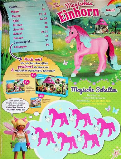 Playmobil Fantasy Inhaltsverzeichnis