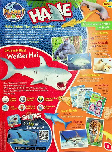 Planet WOW Inhaltsverzeichnis