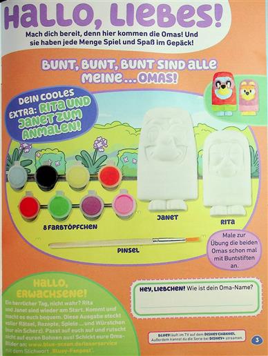 Bluey Inhaltsverzeichnis