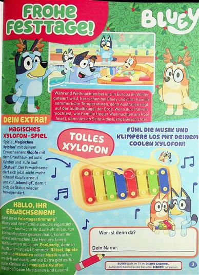 Bluey Inhaltsverzeichnis