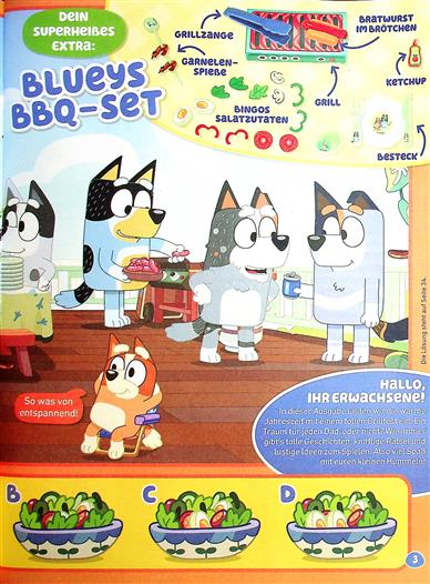 Bluey Inhaltsverzeichnis