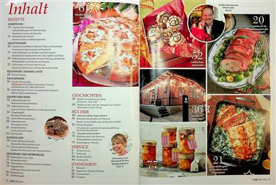 Landfreude Inhaltsverzeichnis