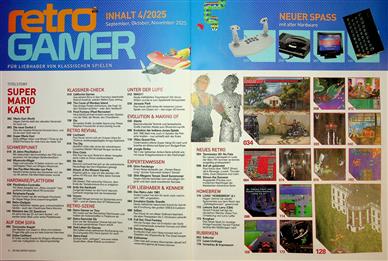 retro GAMER Inhaltsverzeichnis