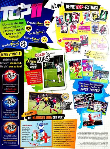 Top 11 Inhaltsverzeichnis