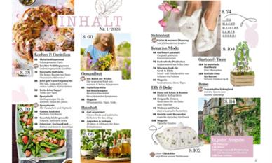 Mein Ratgeber Haushalt und Familie Inhaltsverzeichnis