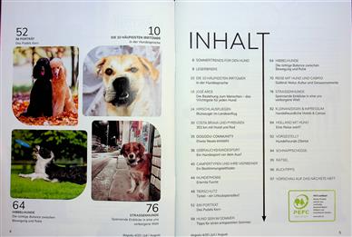 Dogodu Inhaltsverzeichnis