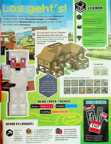 Minecraft Inhaltsverzeichnis
