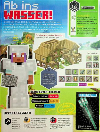 Minecraft Inhaltsverzeichnis