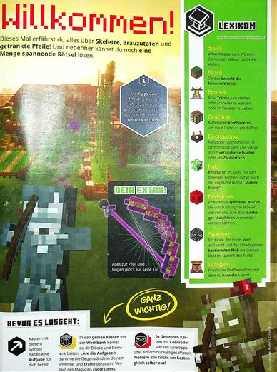 Minecraft Inhaltsverzeichnis