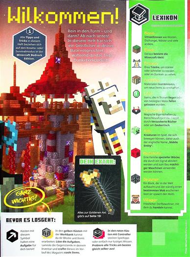 Minecraft Inhaltsverzeichnis