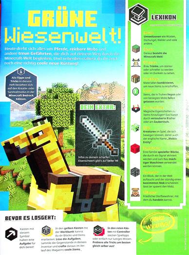 Minecraft Inhaltsverzeichnis