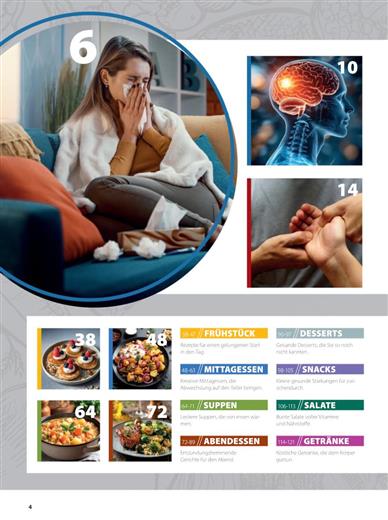 Gesund sein - Frei von Entzündungen Inhaltsverzeichnis