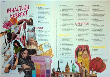 Instyle Gen Z Inhaltsverzeichnis