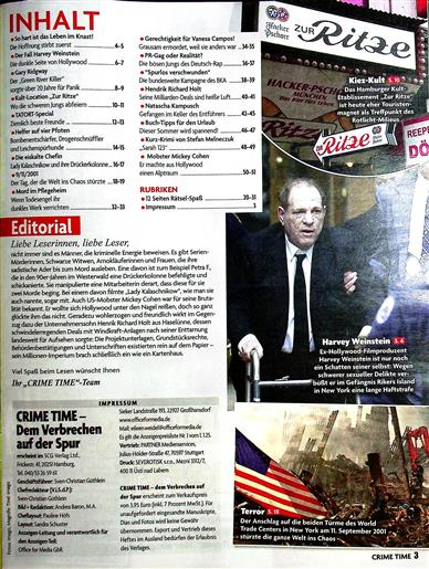 Crime Time Inhaltsverzeichnis
