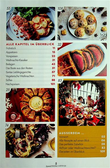 Speedy Kitchen - Airfryer Inhaltsverzeichnis