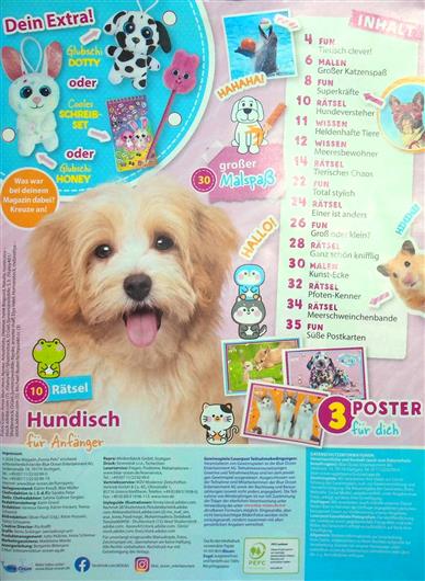 Funny Pets Inhaltsverzeichnis