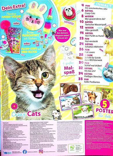 Funny Pets Inhaltsverzeichnis