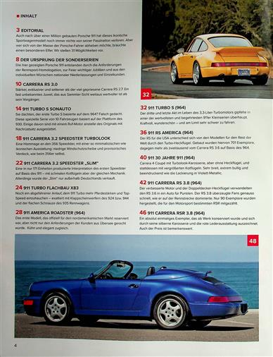 Sportwagen Ikonen Porsche Inhaltsverzeichnis